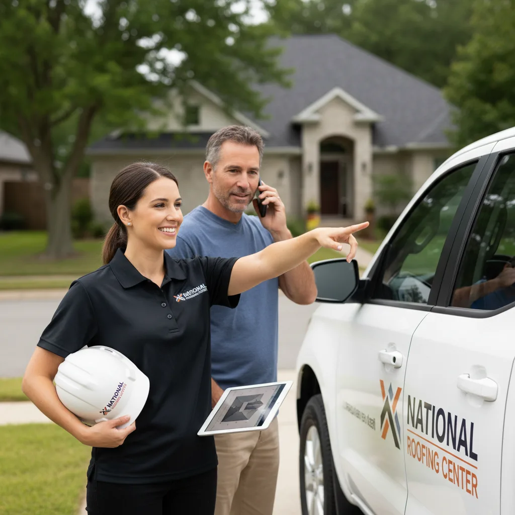National Roofing Center customer support in Mart