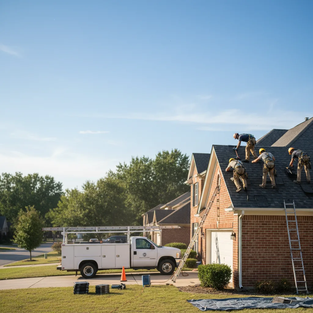 Roof Repair in Mart